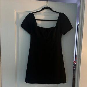 Princess Polly Classic Black Mini Dress